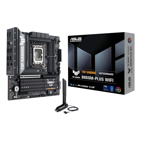 Tarjeta Madre Asus Tuf B860m-plus Wifi Lga1851 Ddr5 M.2 Matx