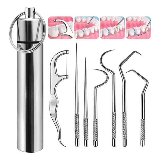 Kit De Limpieza Dental Llavero