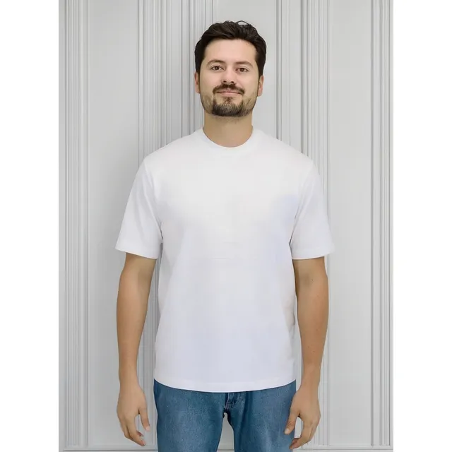 Playera Armani Exchange Color Crema