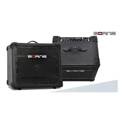 Caixa Cubo Borne Teclado Btk100 100w - Amplificador 127V Cor Preto Voltagem 127v
