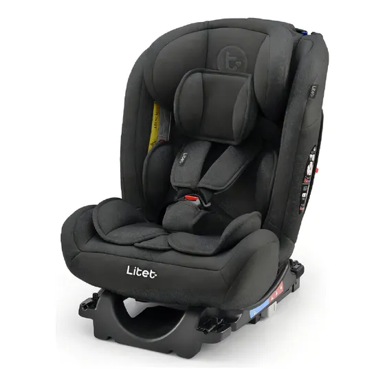 Cadeira para Auto 0-36kg Isofix All Stages Fix 2.0 Preta Litet - BB450