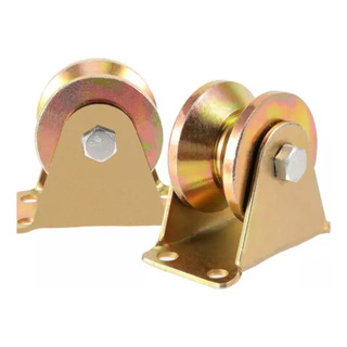 Rueda Para Porton Corredizo 9 Cm Canal V Y Riel Angulo 2pcs Rueda Para Porton Corredizo 9 Cm Canal V Y Riel Angulo 2pcs