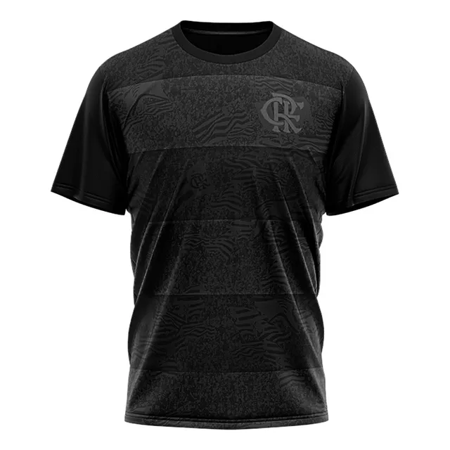 Camisa Do Flamengo Oficial Black Confirm Masculino
