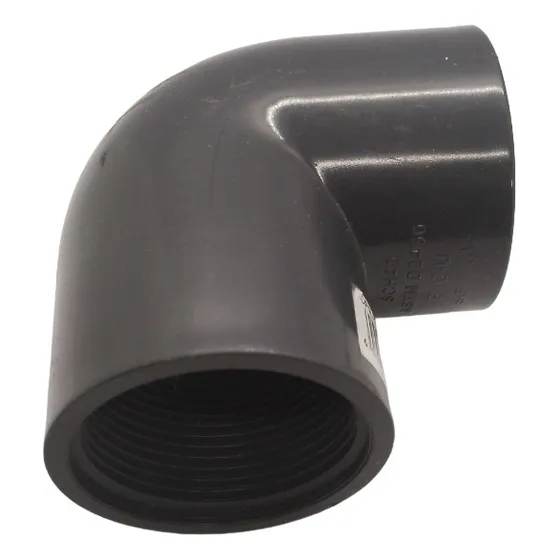 Codo 1-1/2 X 90 Agua Fría  Pvc Rosca/pega X 2 Unidades