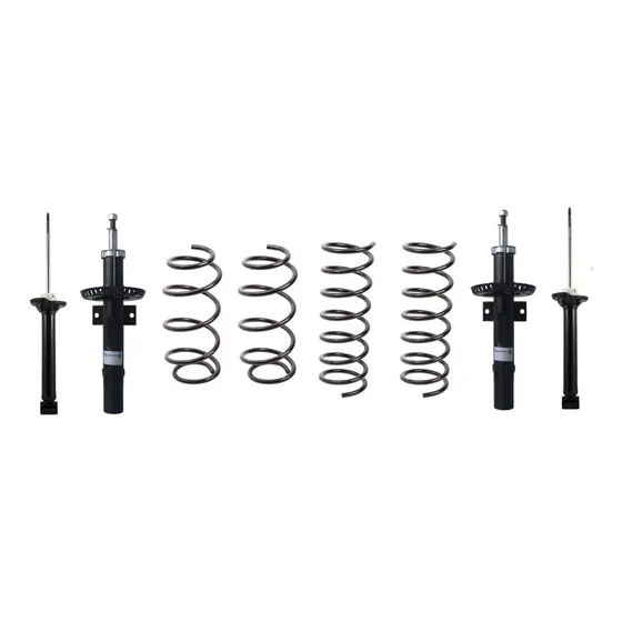 Amortiguador Y Espirales Kit X4 Volkswagen Gol Trend Voyage