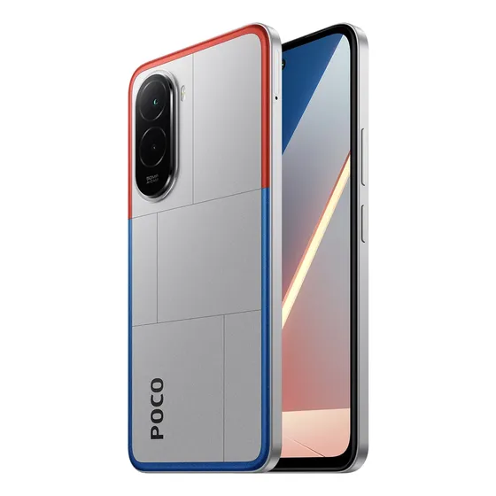 Celular Xiaomi Pocophone Poco M7 Dualsim 6.9  128 Gb Plata 6 Gb Ram Snapdragon 685 7000 Mah
