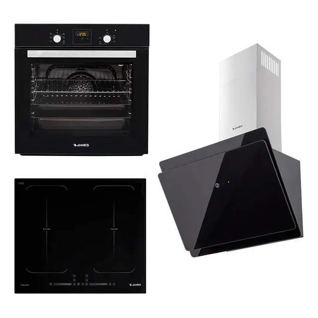 Combo James Empotrar Anafe Vitroceramico Horno Campana - Sas
