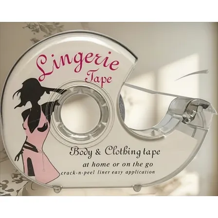 Cinta Doble Faz Transparente Para Vestidos 1,6cm X 10m