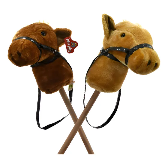 Peluche Caballo Phi-phi Toys Negro 92 Cm.