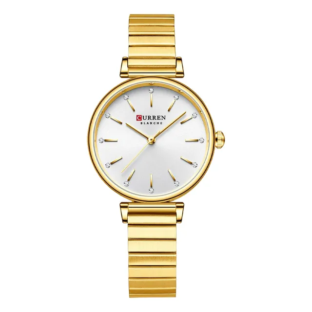 Reloj Curren 9081 Para Mujer En Acero Casual Original
