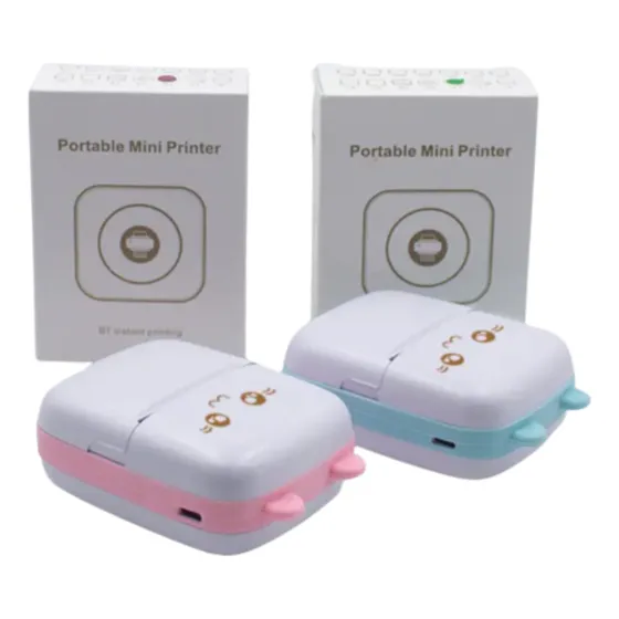 Mini Impresora Portátil Bluetooth Genérica Para Móviles Rosa