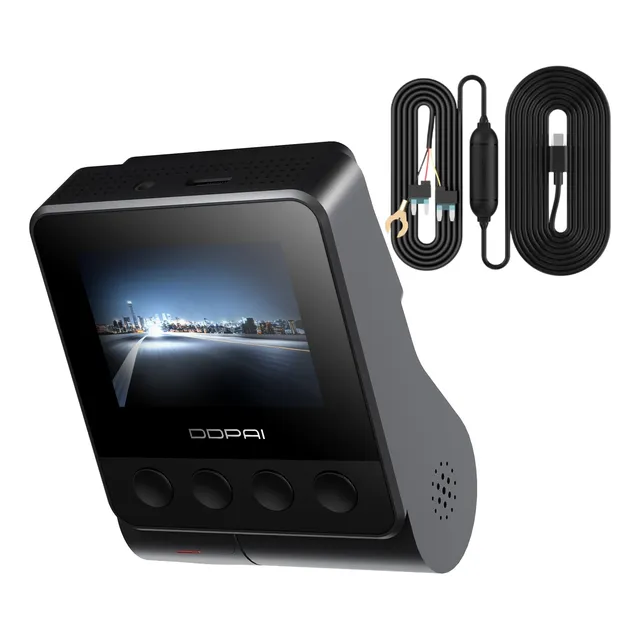 Cámara De Carro 2.7k 5mp Gps Ddpai Z40 Dashcam + Cableado