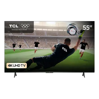 Televisor TCL 55" V6C LED 4K Smart TV Google Negro