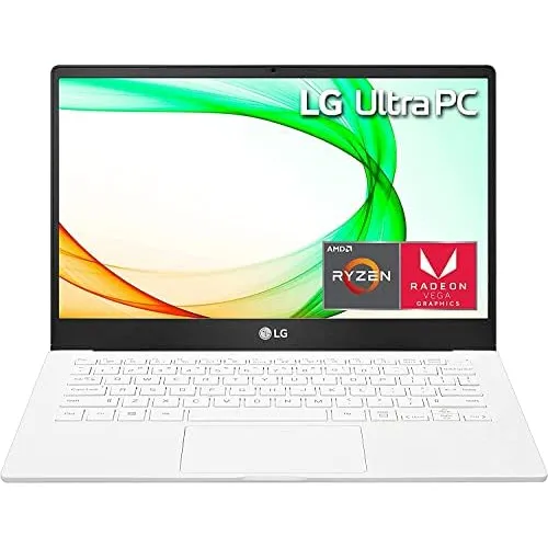 Laptop LG 13.3'' Ultra Lightweight Pc Fhd Ips Display Amd 6-