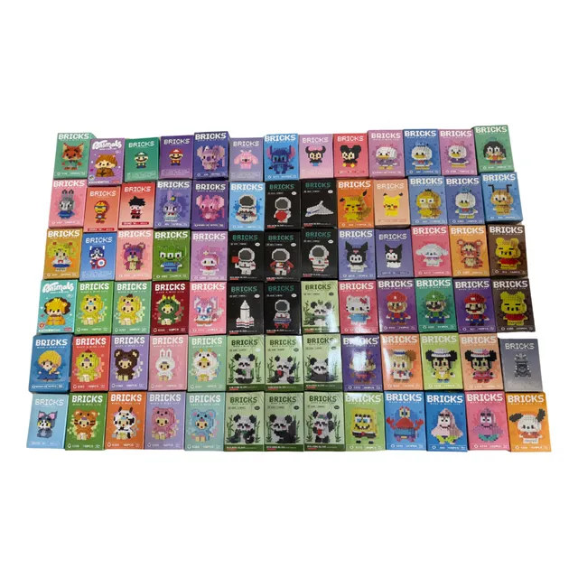 Bloques Mini Lego Bricks Figuras Armable Coleccion Juegos