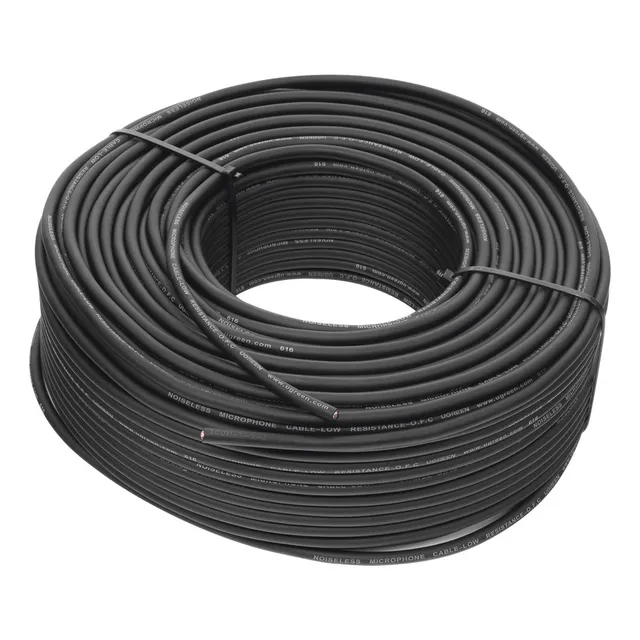 Cable Para Micrófono 100 M Alta Fidelidad Cobre Puro Ugreen 90304