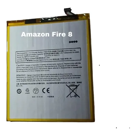 Bateria Pila Tablet Amazon Fire 8 Con Garantia
