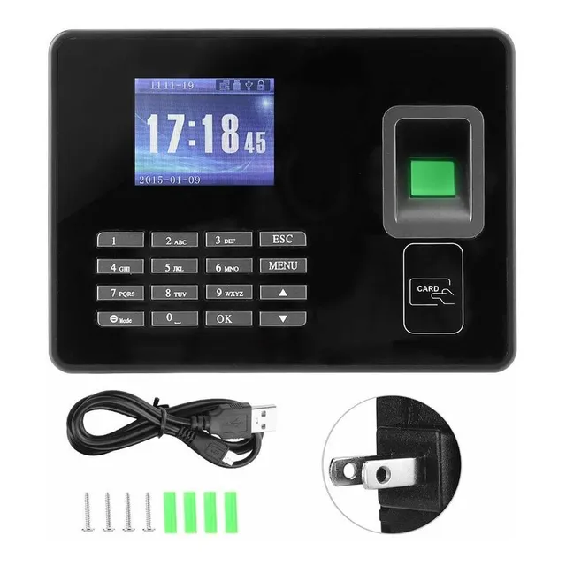 Maquina Inteligente Asistencia Biometrica Para Empleado