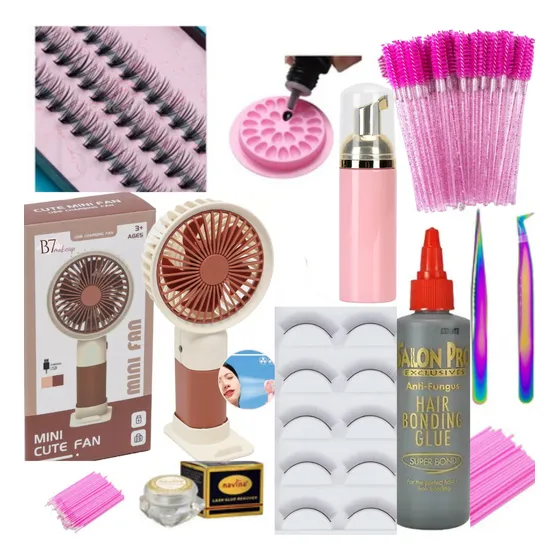 Kit Curso Tufinho Iniciante Lash + Cola 