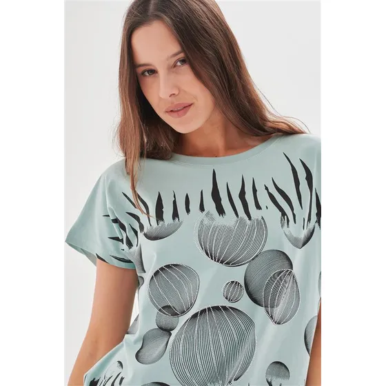 Remera Remeron Globes Brillos Classic Gu9803
