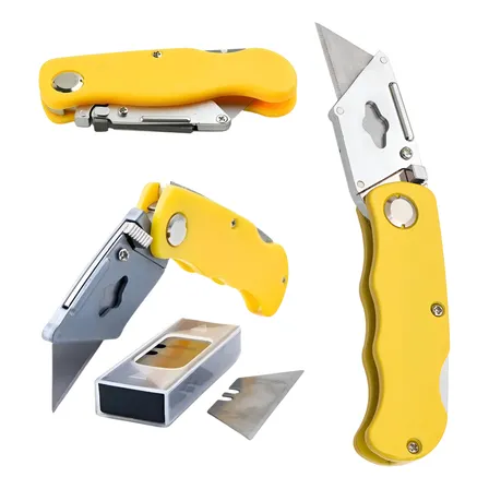 Estilete Eletricista Profissional Trapezoidal Compacto 3 Lam