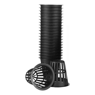 Kit 50 Un - Hidroponia Net Pote Vaso Cesta Kit 50 Un - Hidroponia Net Pote Vaso Cesta