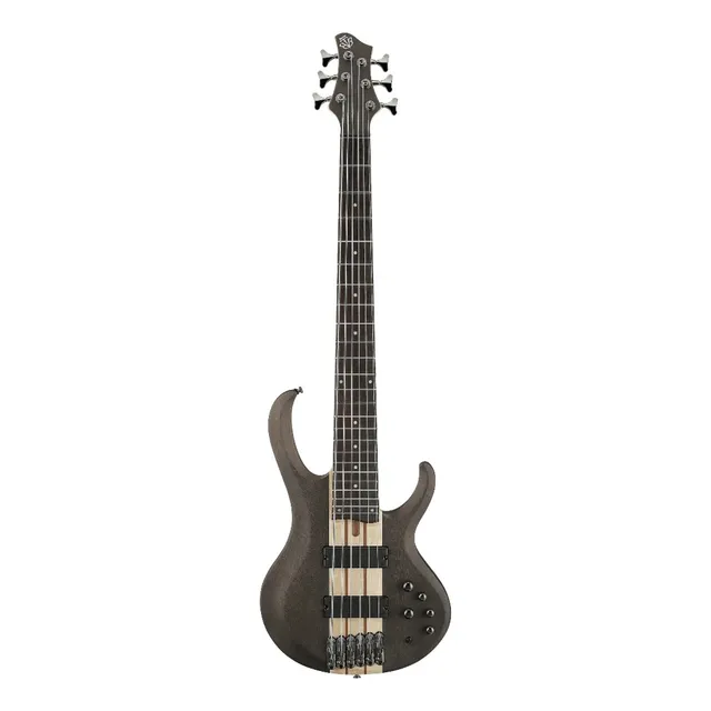 Bajo Electrico Ibanez Btb606 Transparent Gray Flat 6 Cuerdas