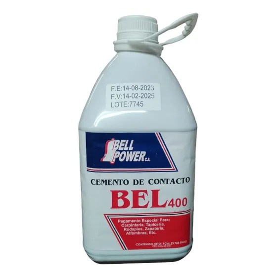 Pega Amarilla Bell Power 400 Galón 