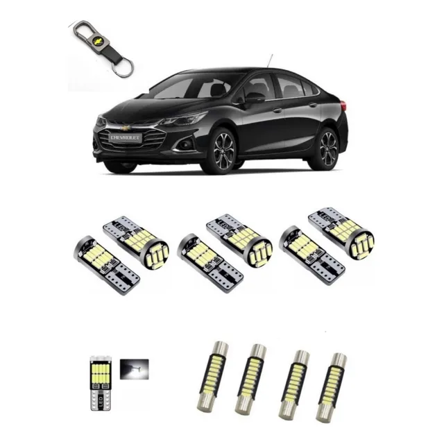 Leds Internas Gm Chevrolet Cruze 2018 2019 2020 2022+ Brinde