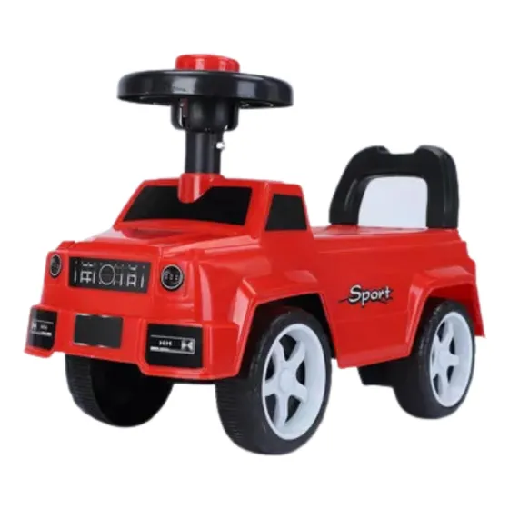 Andarín Pata Pata Caminador Mega Baby Para Bebé Con Sirena Color Rojo