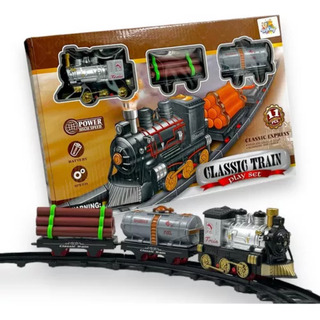 Trenzinho Locomotiva Trem Elétrico Com Ferrovia Trenzinho Locomotiva Trem Elétrico Com Ferrovia