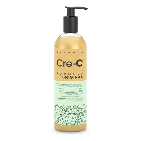 Shampoo Anticaída cre-c formula Original 500 Ml