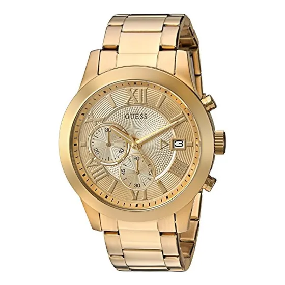 Guess Reloj De Pulsera Cronógrafo De Acero
