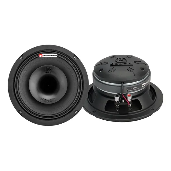 Par De Medios Rangos Con Driver 6.5 Krack 320w Open Show
