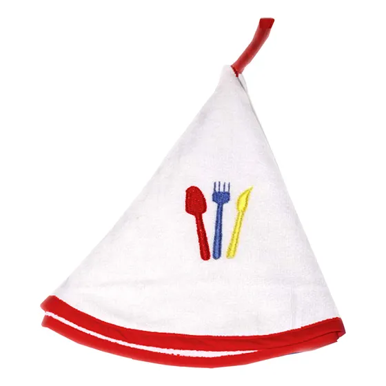 Lukeville Luxury Linen Toalla Mano Cocina Lazo Para Colgar 1