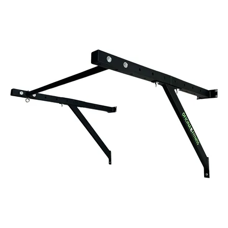 Barra Fixa 1 Metro Parede Para Musculação Pull-up Academia Preto