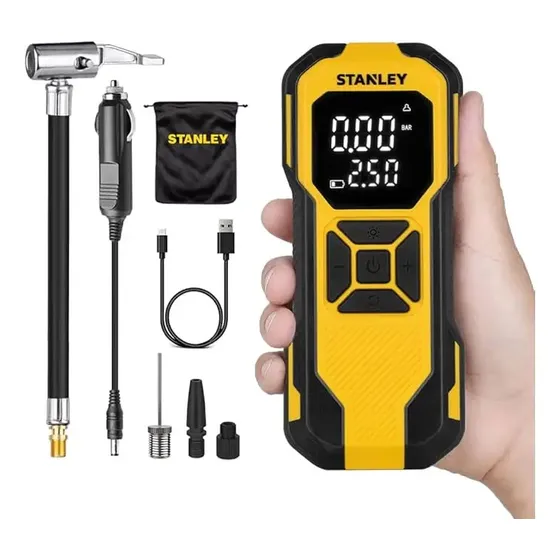 Stanley Mini Compresor Portátil Auto Profesional 12v | 10 BAR - Sxif0101