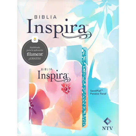 Biblia Inspira Con Filament, De Tydale. Editorial Tyndale, Tapa Blanda En Español - Con Índice | Cuotas sin interés