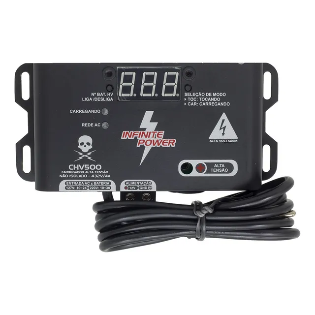 Fonte Stetsom Chv500 Carregador Alta Voltagem (modelo Novo)