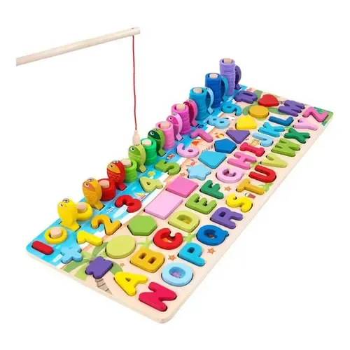 Juguetes de Tablero de Logaritmo Genérica Montessori para Educación Niños Color Fix | Cuotas sin interés