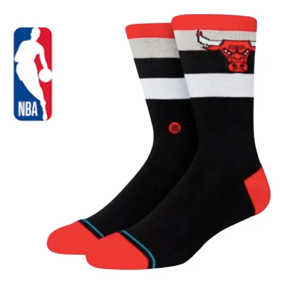Medias O Calcetines Chicago Bulls St Crew Red Nba
