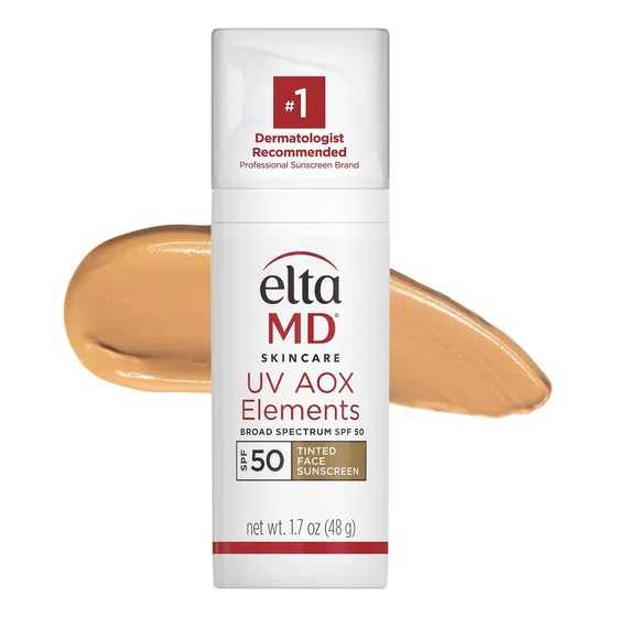 Protector Solar Facial Mineral Teñido Eltamd Uv Aox Elements