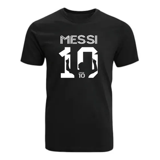 Polera Estampada Lionel Messi, Miami, Logo, Romanosmodas