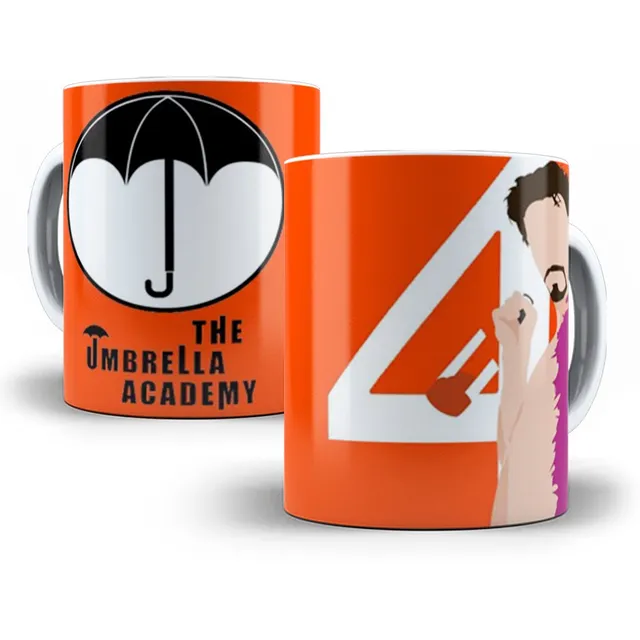 Caneca The Umbrella Academy Klaus N°4