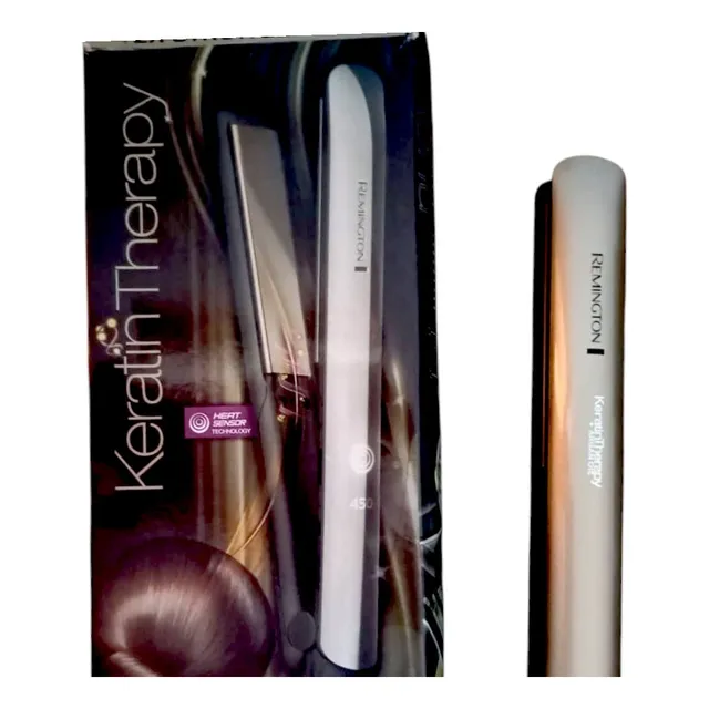 Plancha De Cabello Remington Keratin Therapy Argan