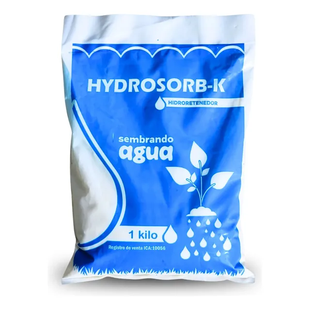 Hidrogel Polvo Gel Retenedor De Agua En Plantas X Kg