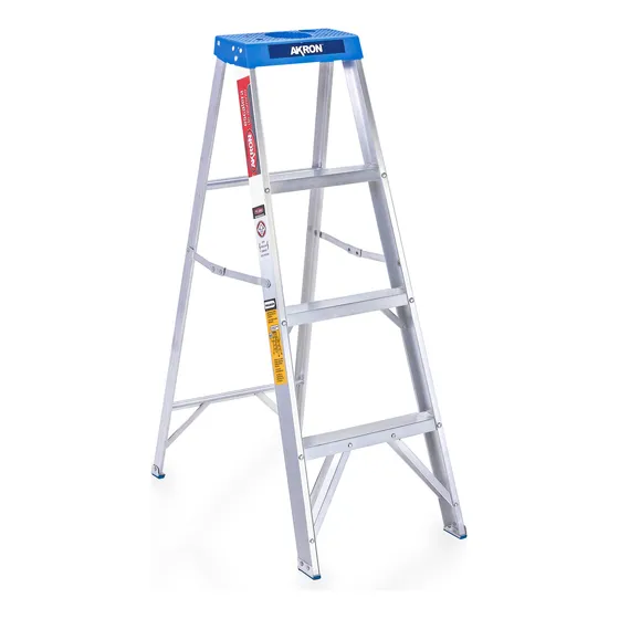 Escalera Tijera De Aluminio 1.22m 3escalones Sku 81-89