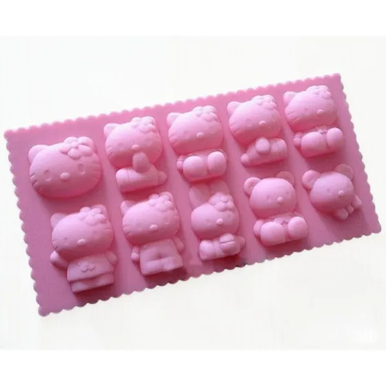 Molde Para Galletas  Hello Kitty Hielera