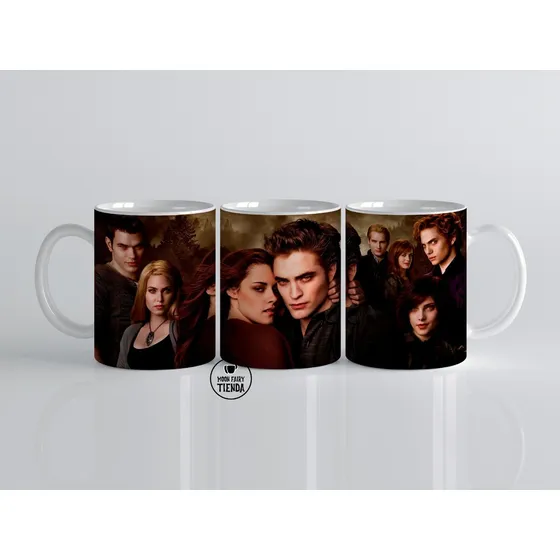 Caneca Crepusculo Serie Filme Cine Edward Vampiro Presente