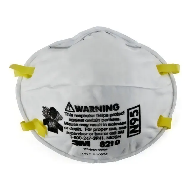 Máscara Respiratoria Media Cara Descartable 3m 8210 Talla U De Epe
